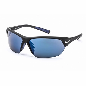 Nike Men's Sunglasses - Matte Black Plastic Half Rim Frame | SKYLON ACE EV1125 014