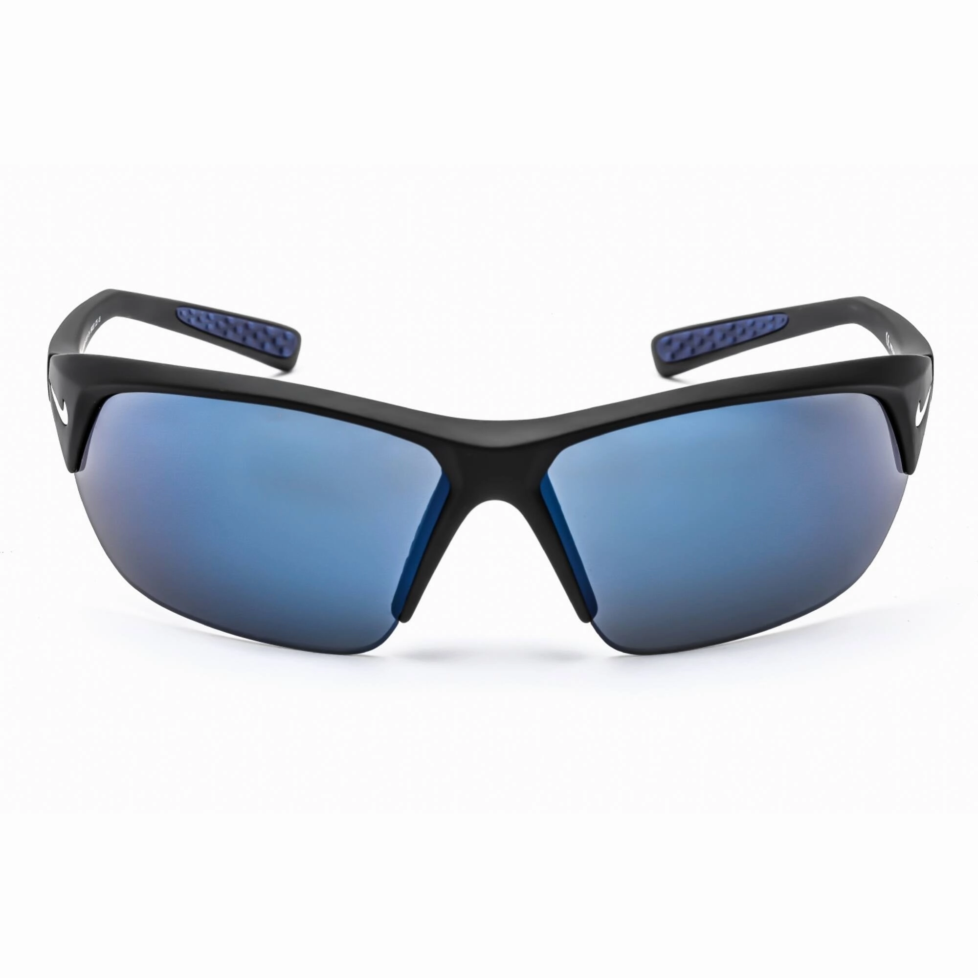 Nike Men's Sunglasses - Matte Black Plastic Half Rim Frame | SKYLON ACE EV1125 014