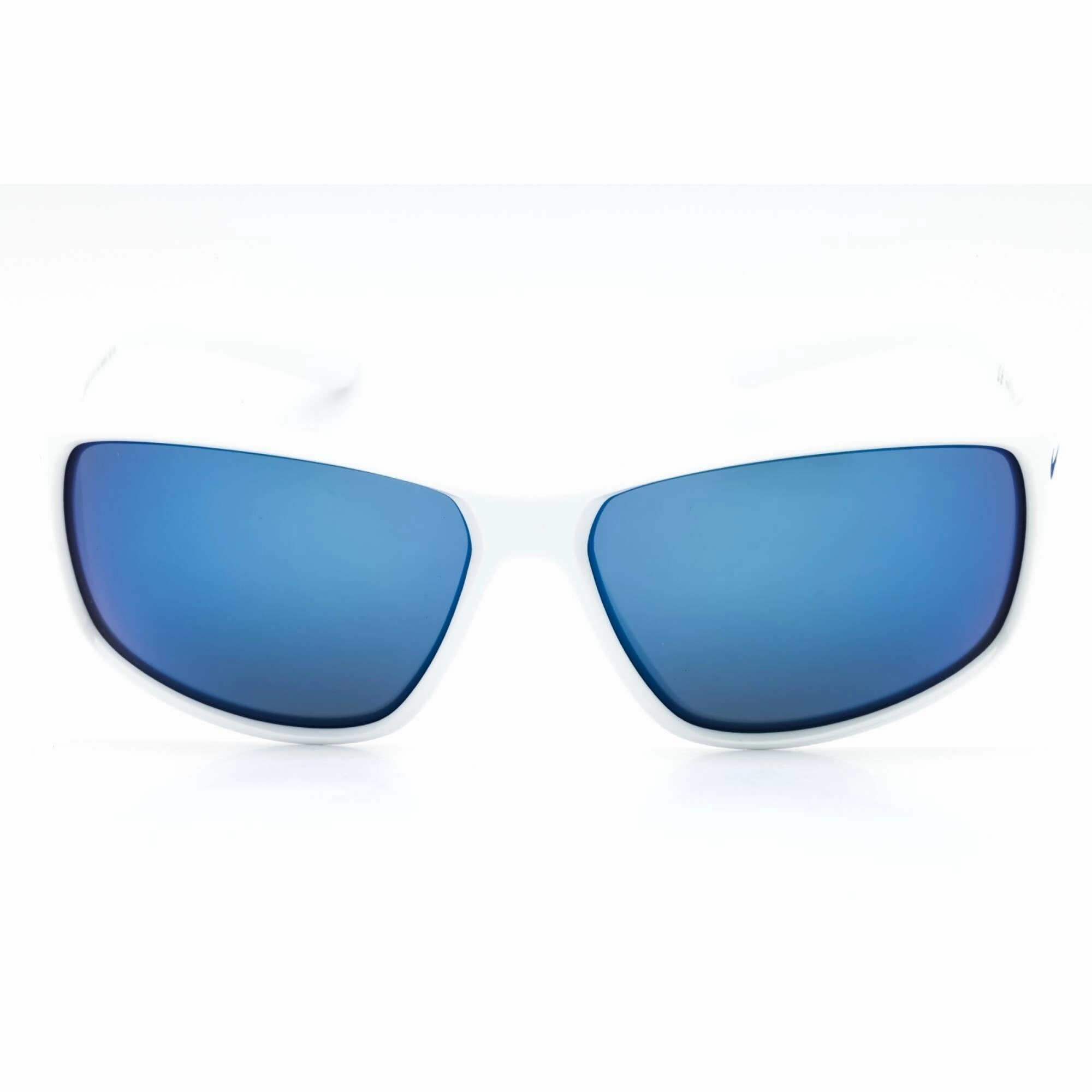 Nike Men's Sunglasses - White/Grey Full Rim Rectangular | ADRENALINE MI EV1134 144