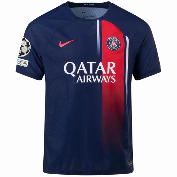 Nike Paris Saint-Germain Authentic Match Fabian Ruiz Home Jersey w/ Champions League Patches 23/24 (Midnight Navy)