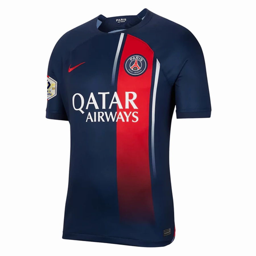 Nike Paris Saint-Germain Marco Verratti Home Jersey w/ Ligue 1 Champions Patch 23/24 (Midnight Navy)