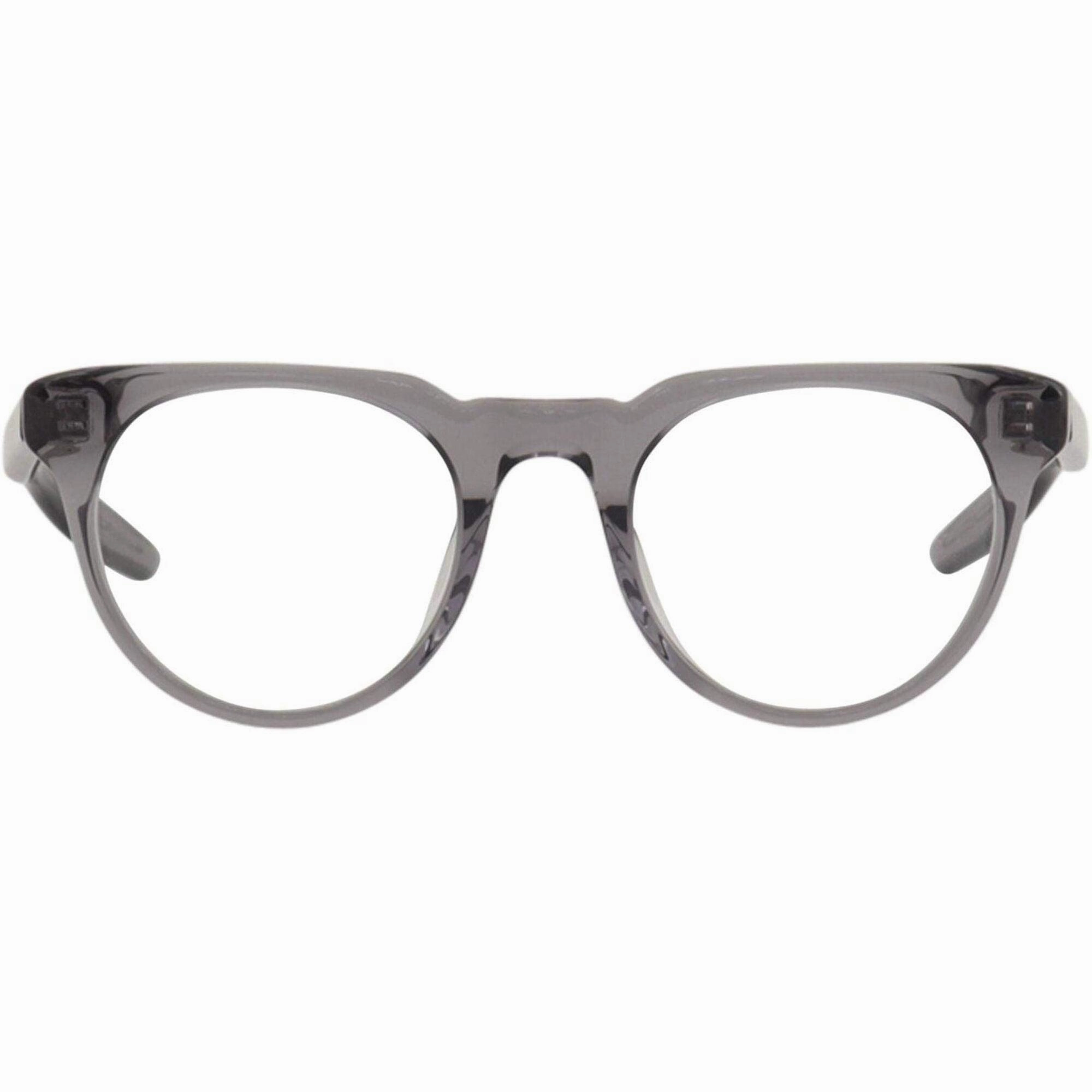Nike Women's Eyeglasses - Grey Plastic Full Rim Round Frame Demo Lens | NIKE KD 88 30