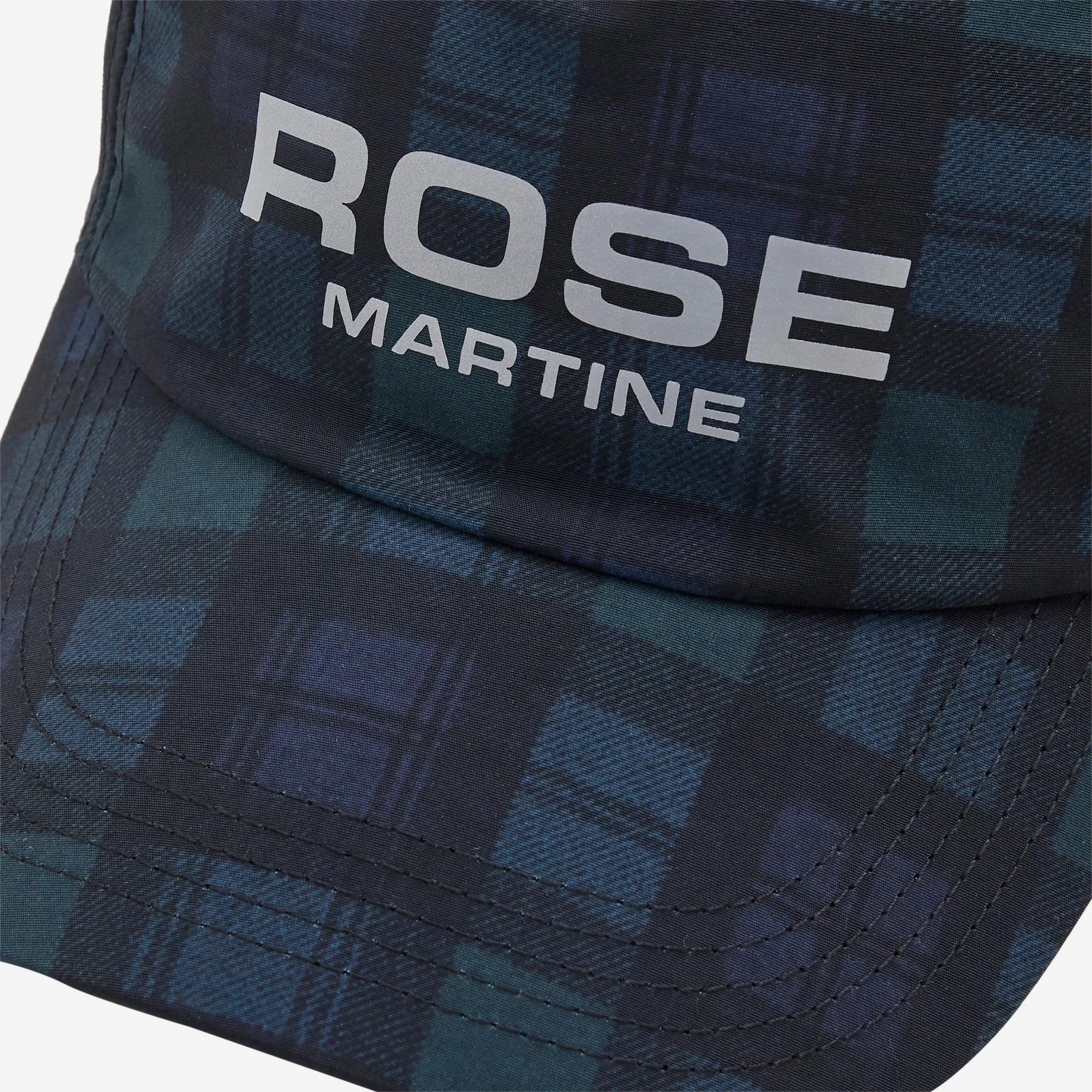 Nylon Cap Black Tartan