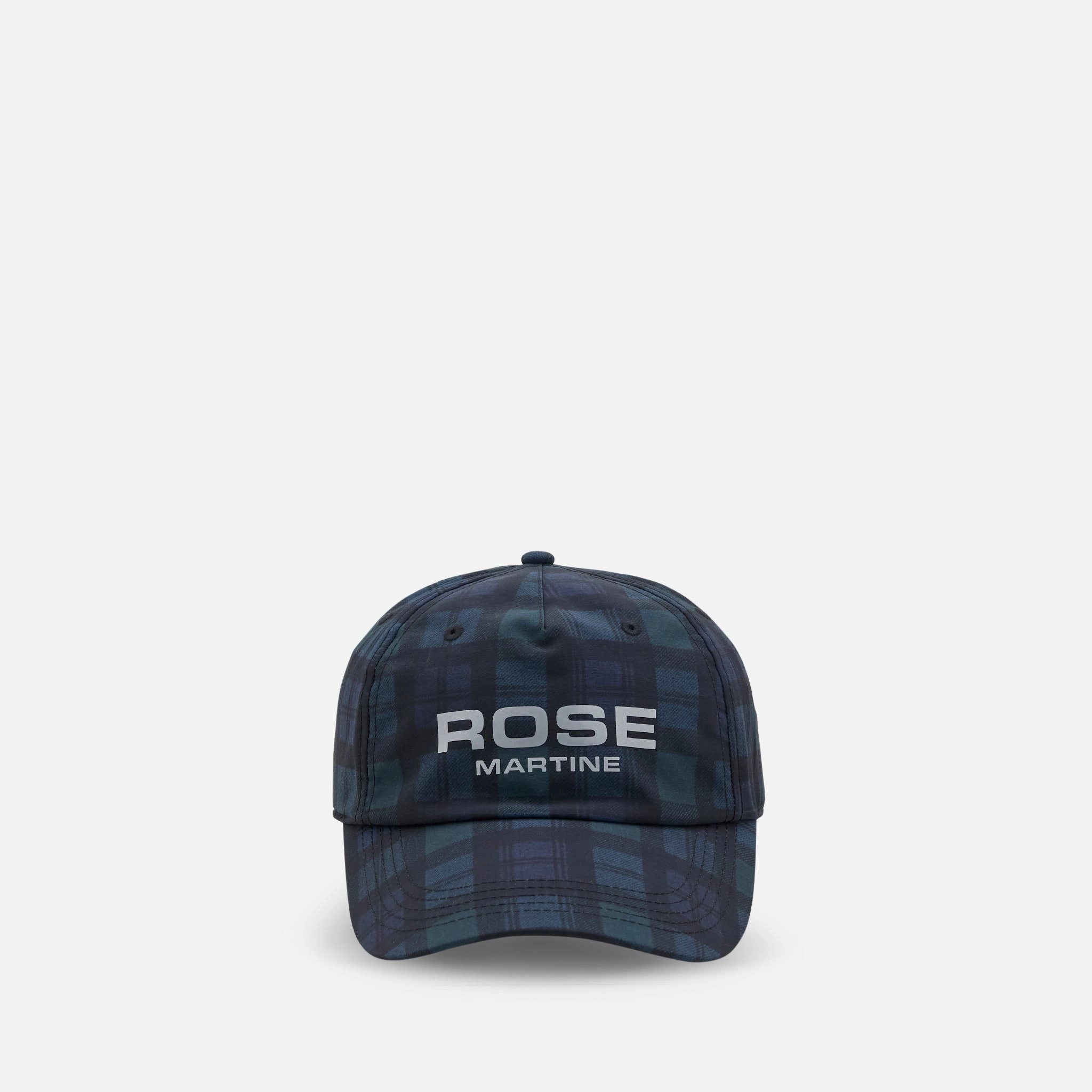 Nylon Cap Black Tartan