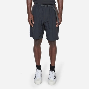 Nylon Utility Short Black | Dark Brown