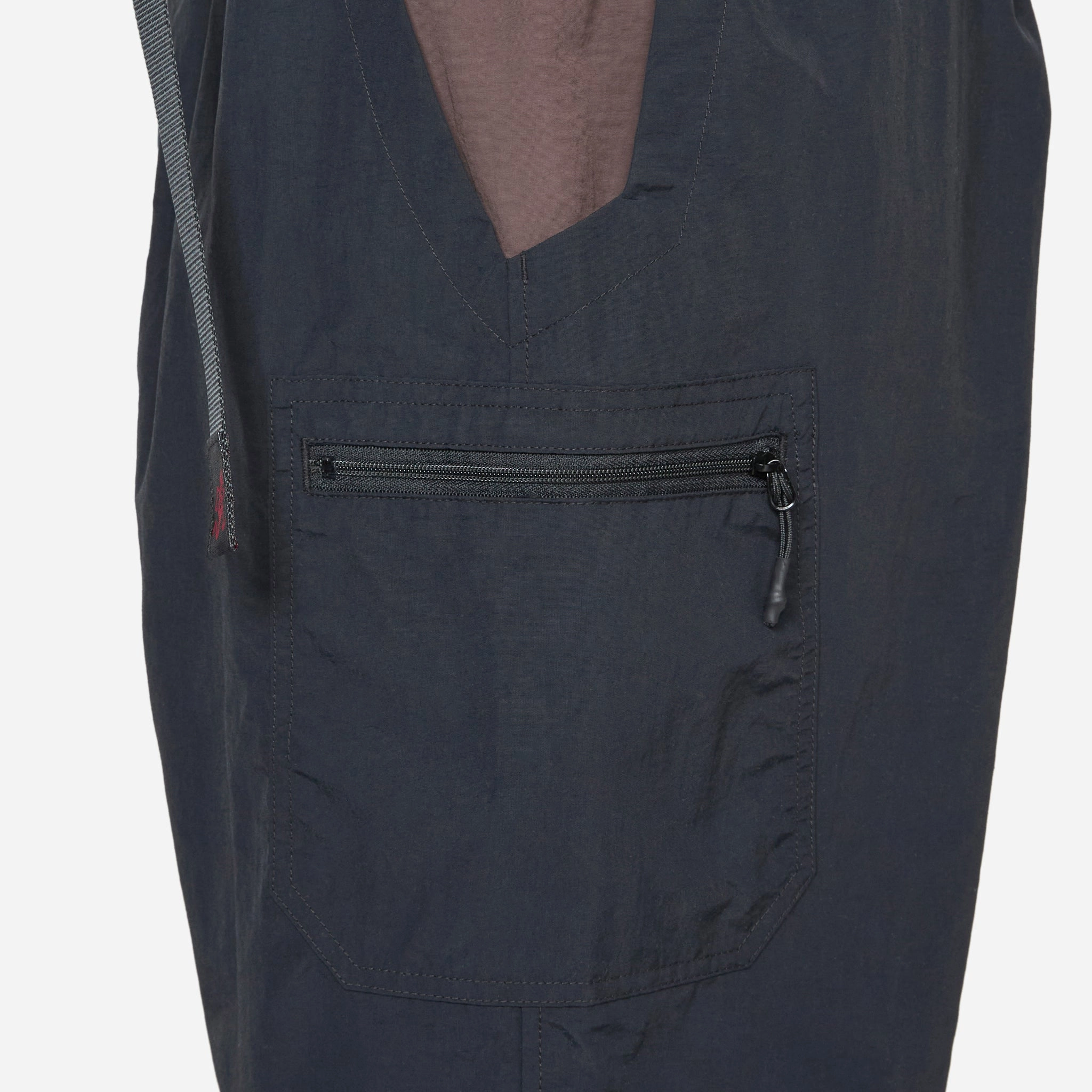 Nylon Utility Short Black | Dark Brown