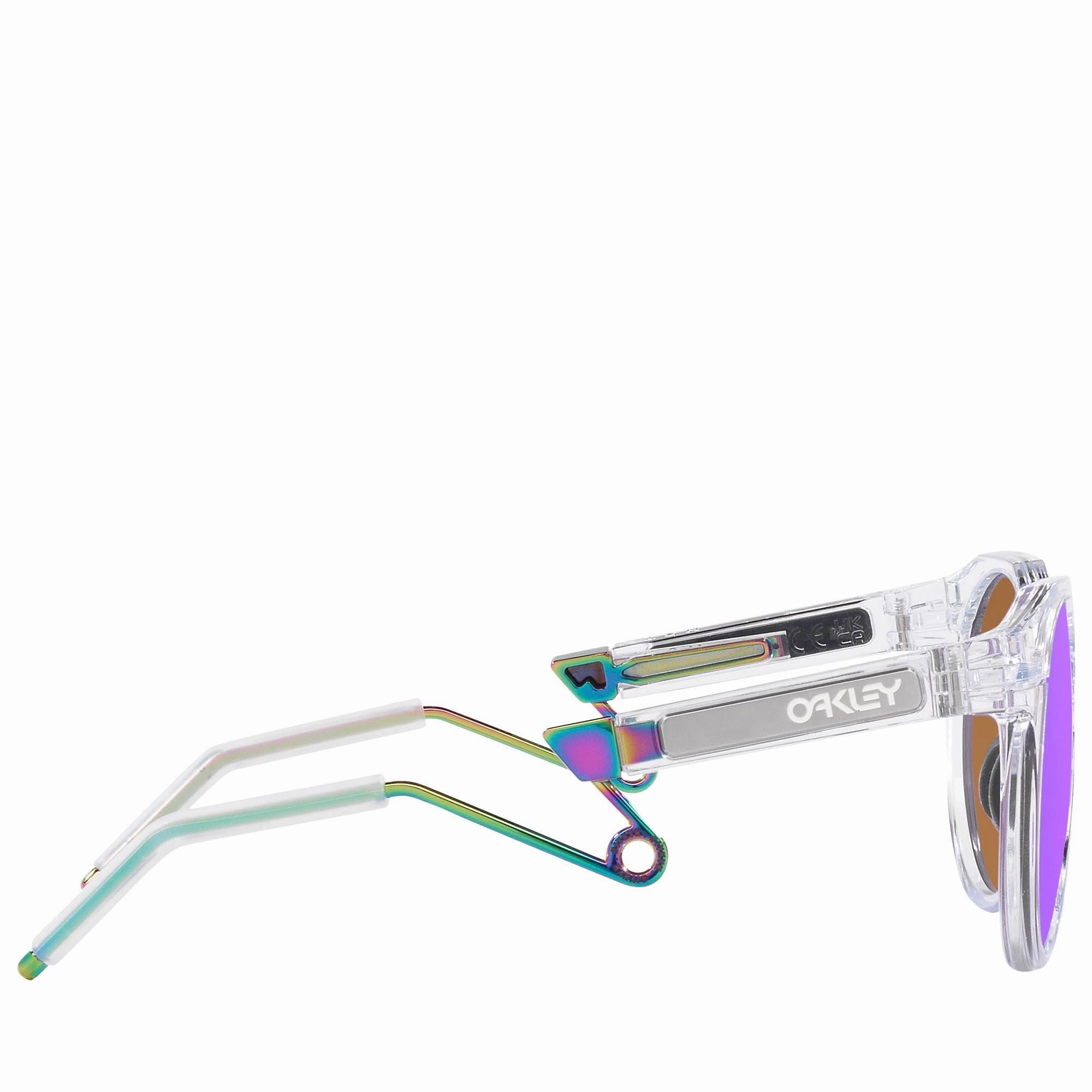 Oakley HSTN Metal - Matte Clear/Prizm Violet