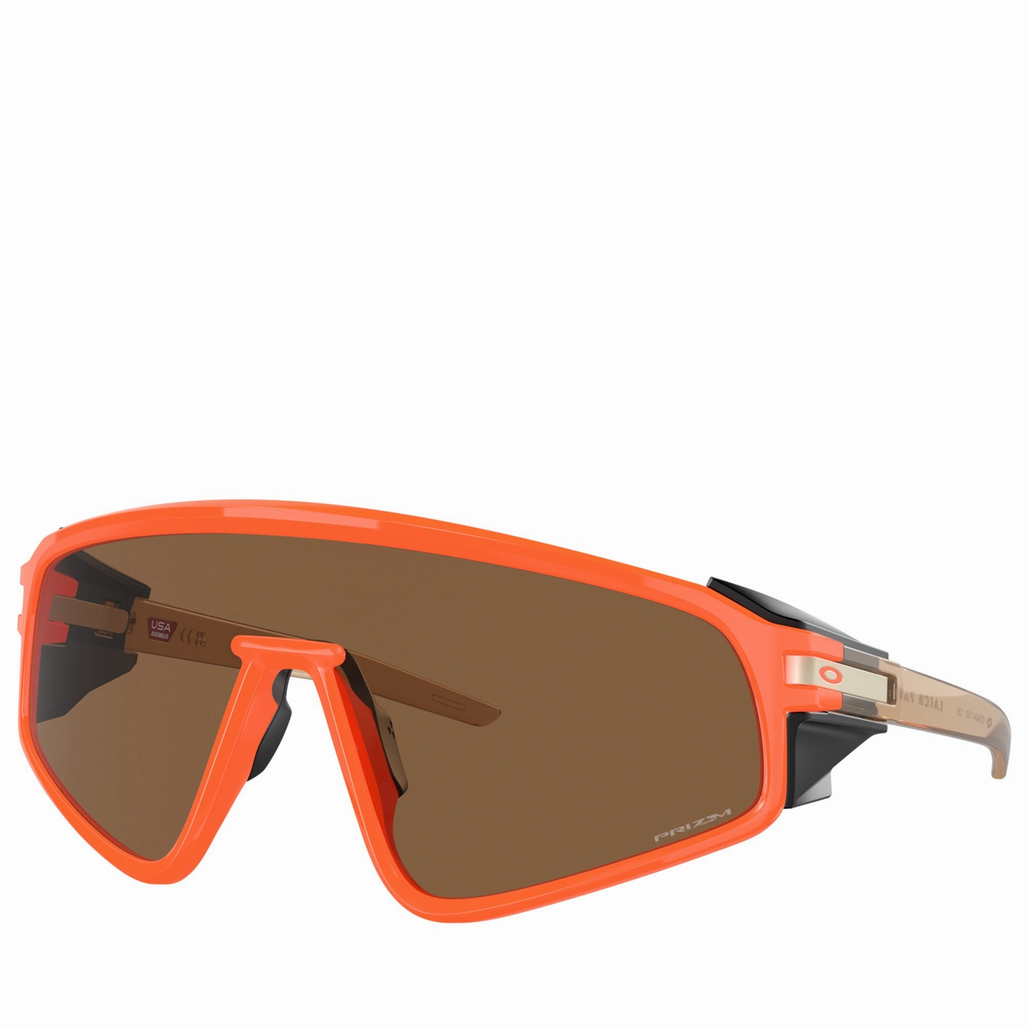 Oakley Latch Panel  - Neon Orange/Prizm Bronze