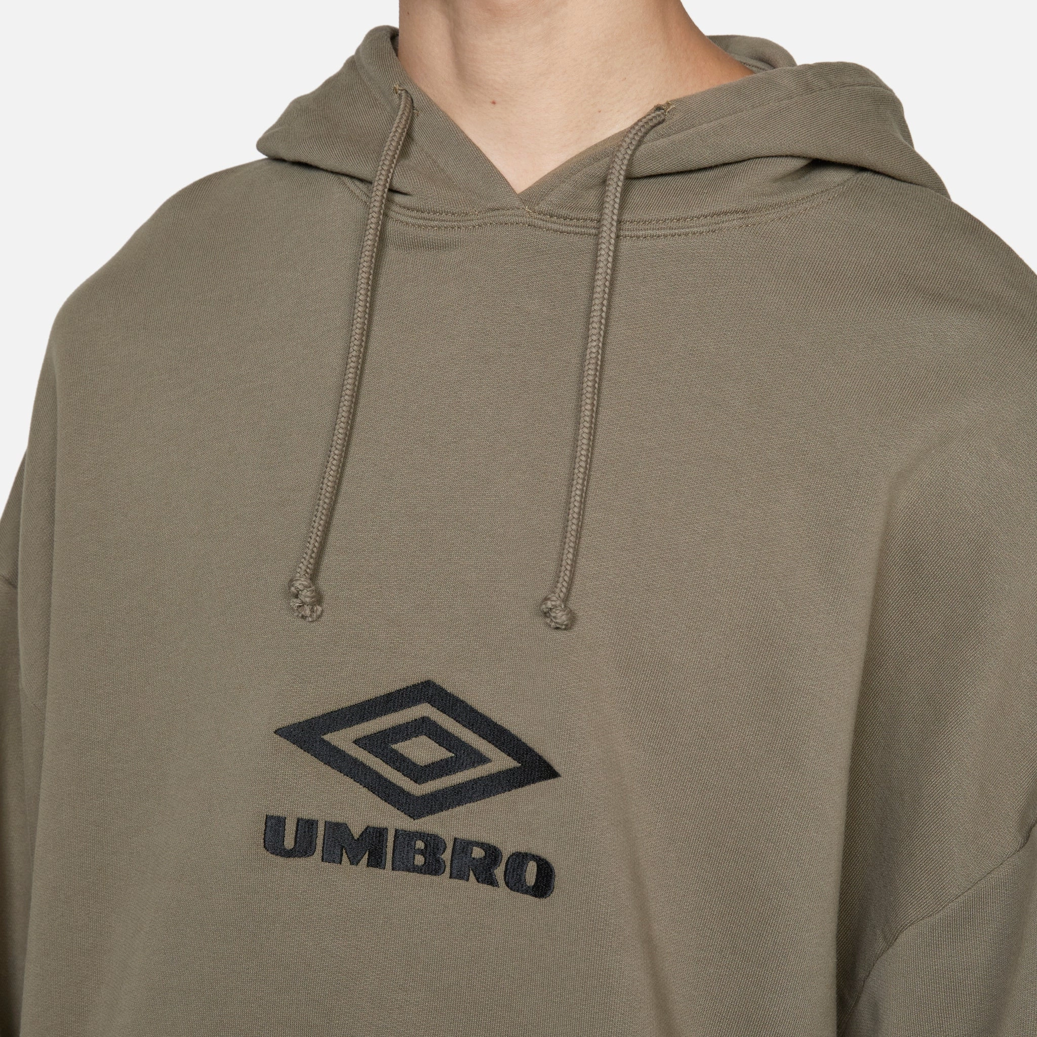 OG Logo Mask Hoodie Army Green