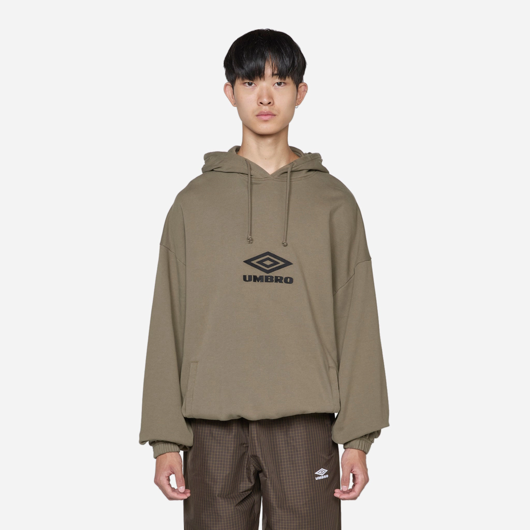 OG Logo Mask Hoodie Army Green