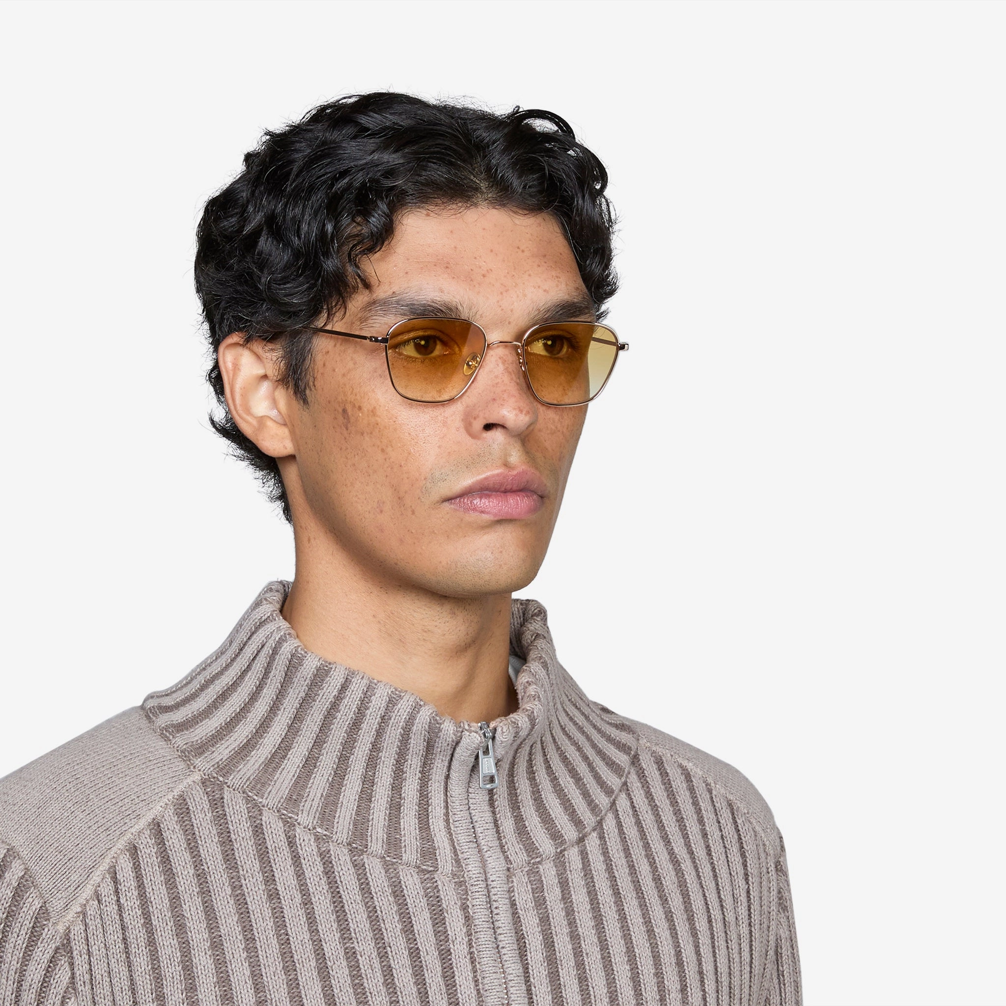 Otis Gold | Yellow Gradient Lens