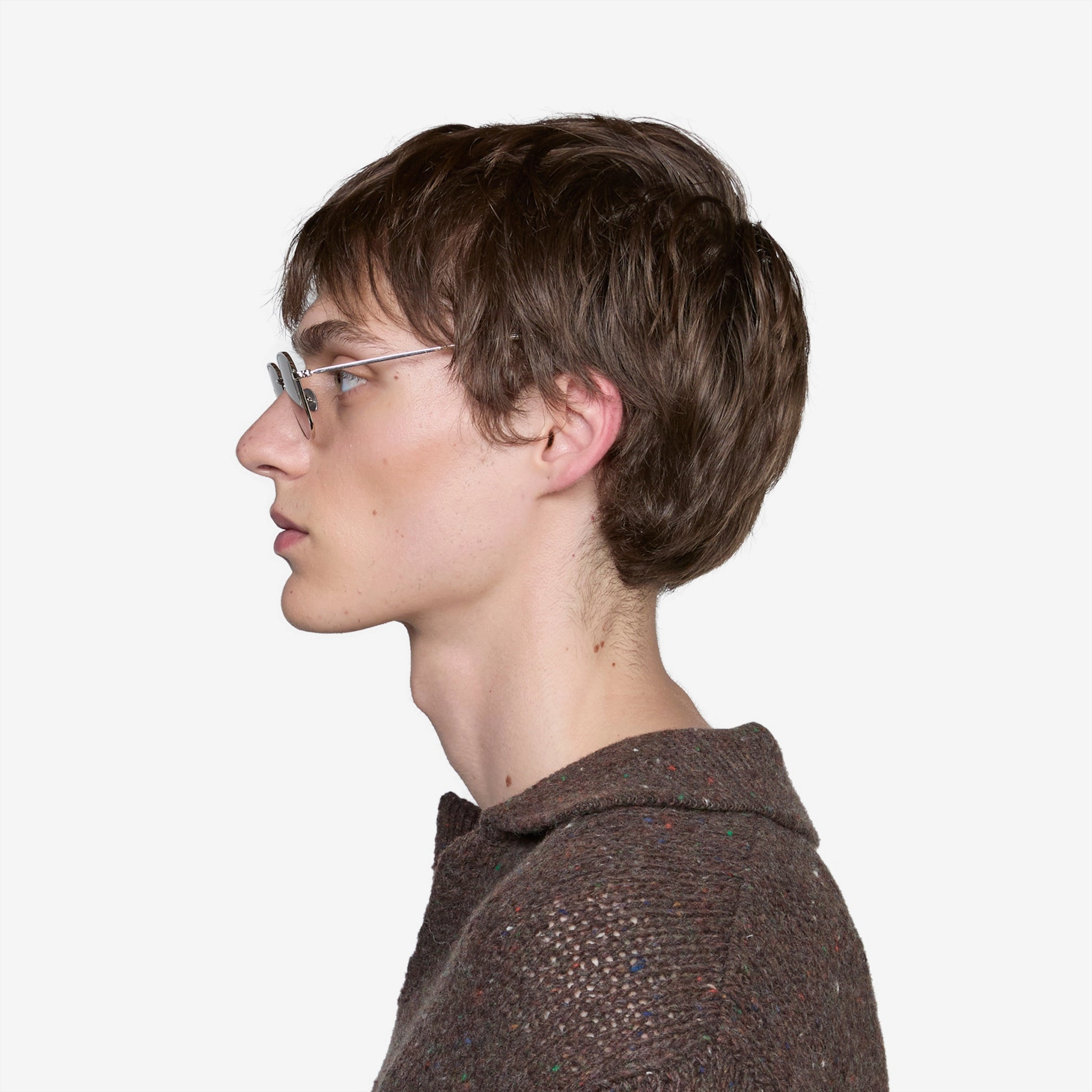 Otis Silver | Gradient Grey Lens