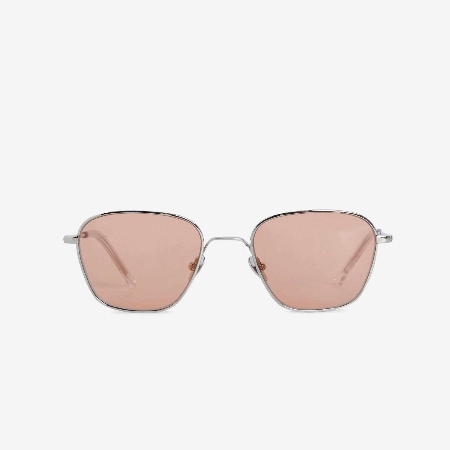 Otis Silver | Orange Solid Lens