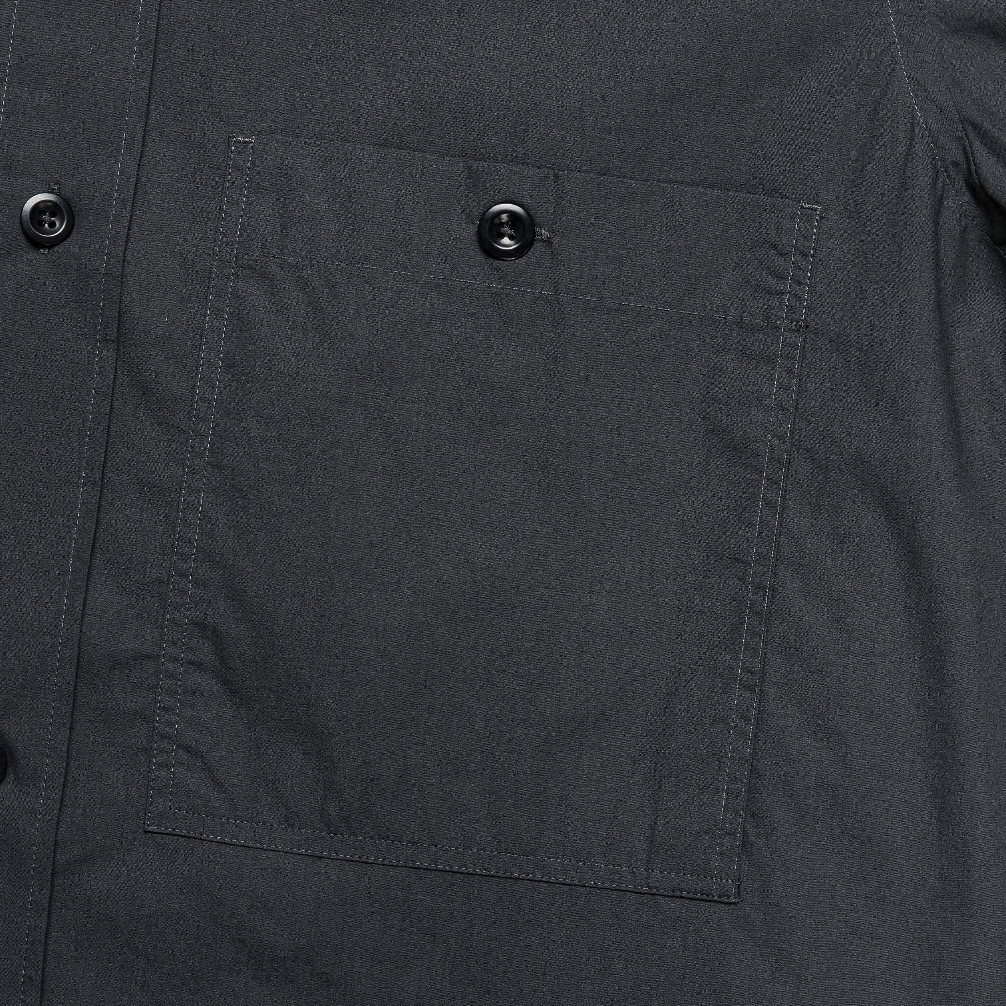 Overall Shirt - Cotton Lyocell Asphalt