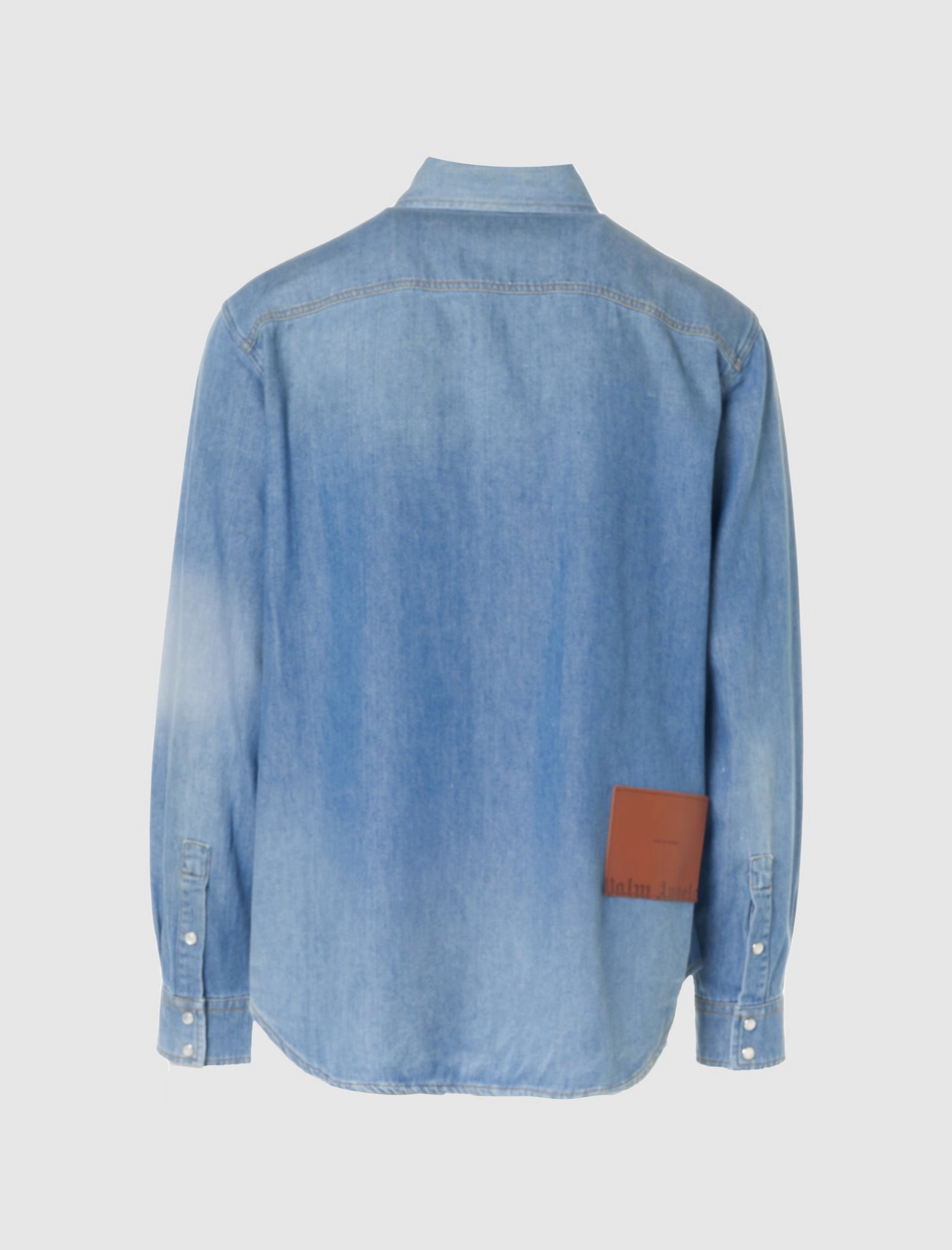 PA MONOGRAM DENIM SHIRT