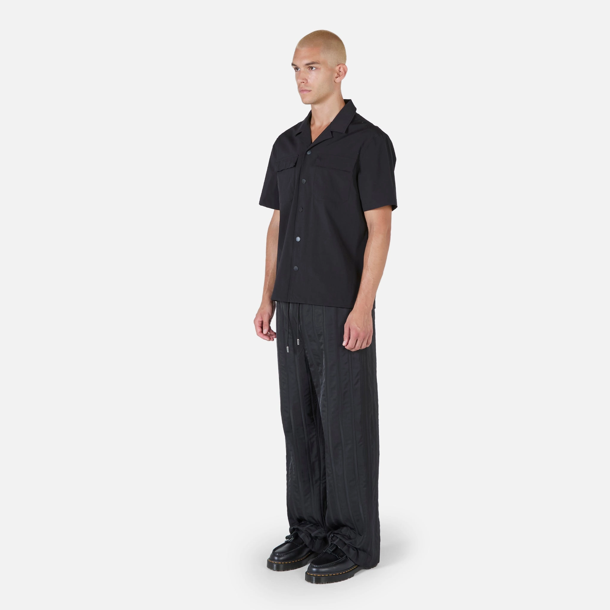 Panel Track Pant Black