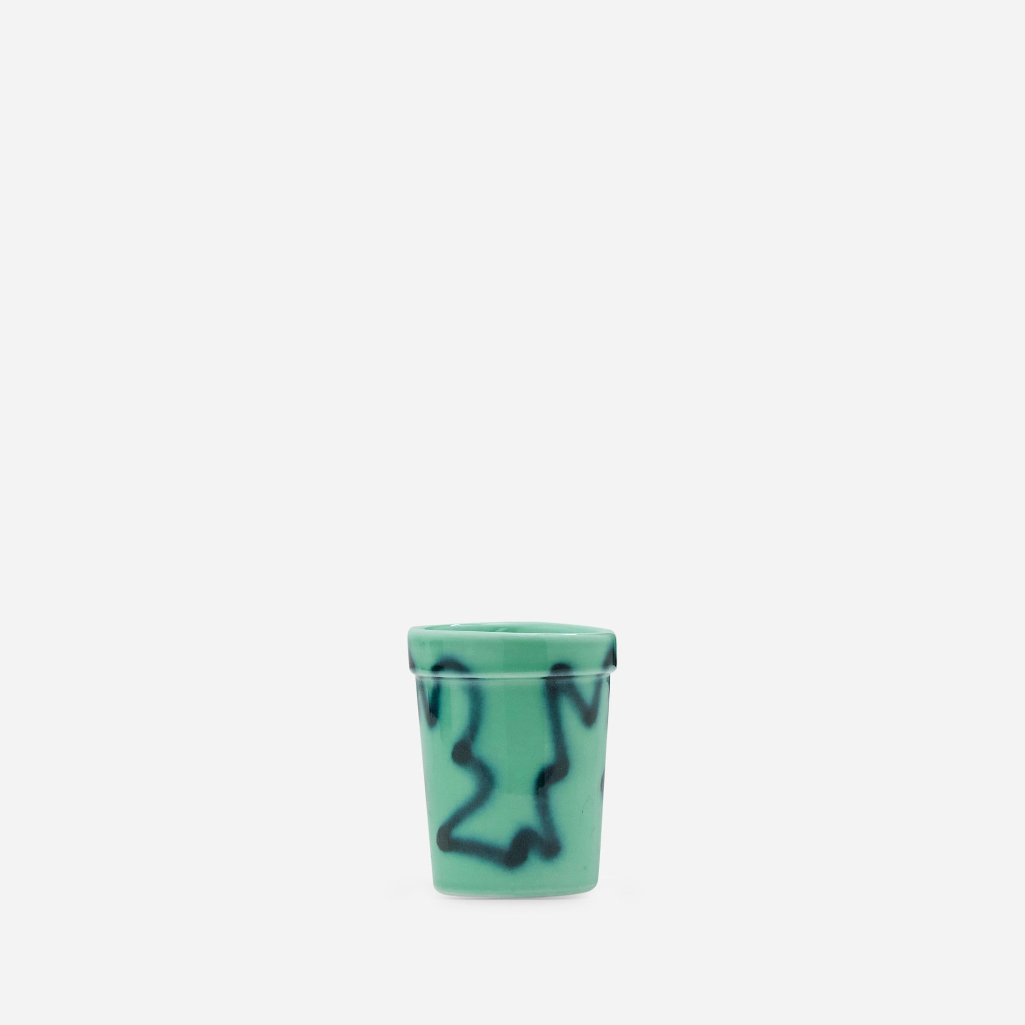 Play Cup (S) Green Pizza