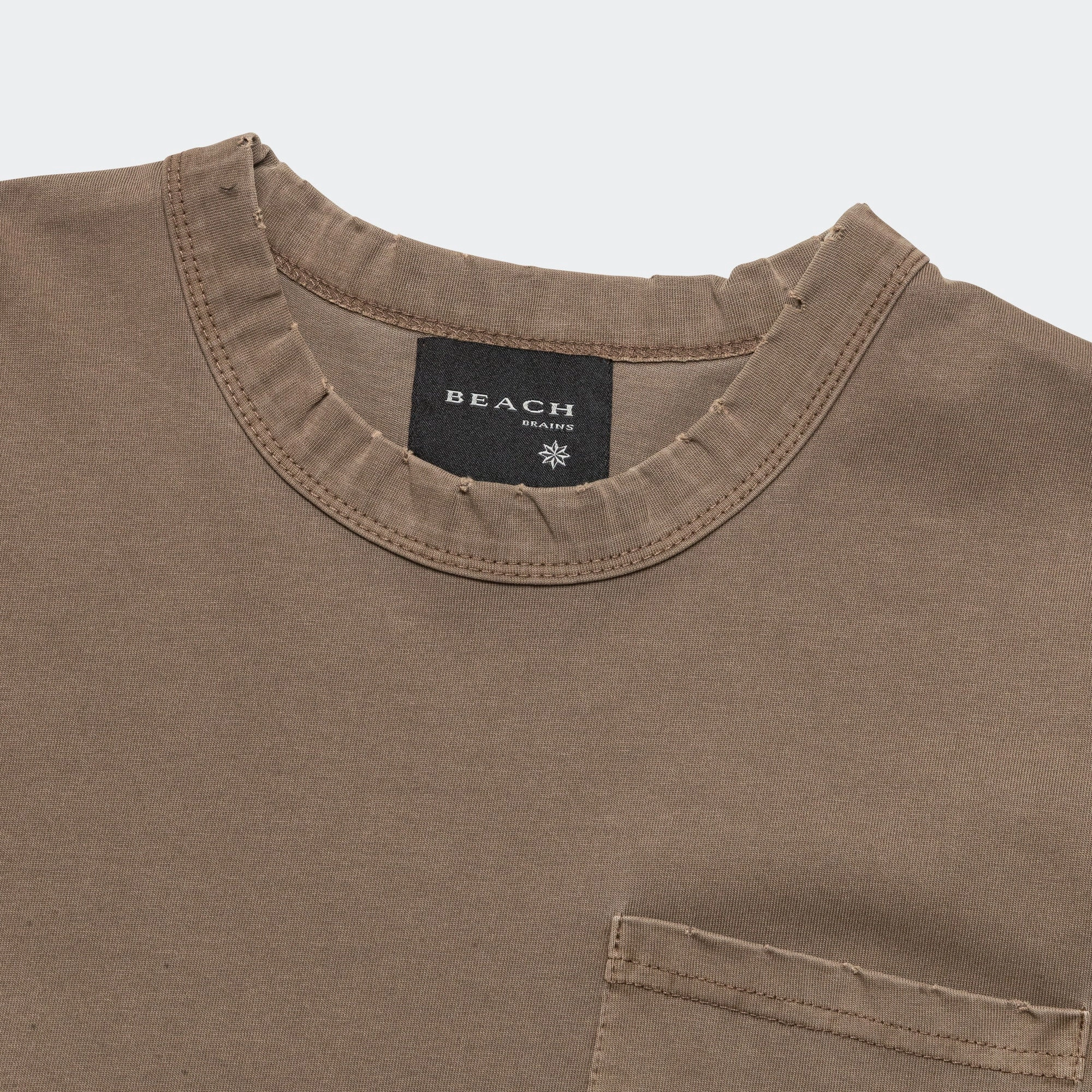 Pocket Tee - Brown