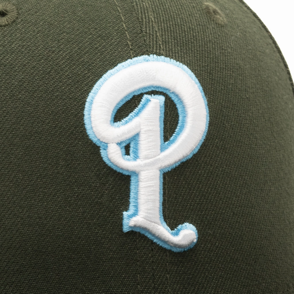 Politics x New Era 59Fifty Fitted Hat - Forest Green