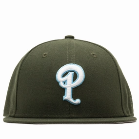 Politics x New Era 59Fifty Fitted Hat - Forest Green