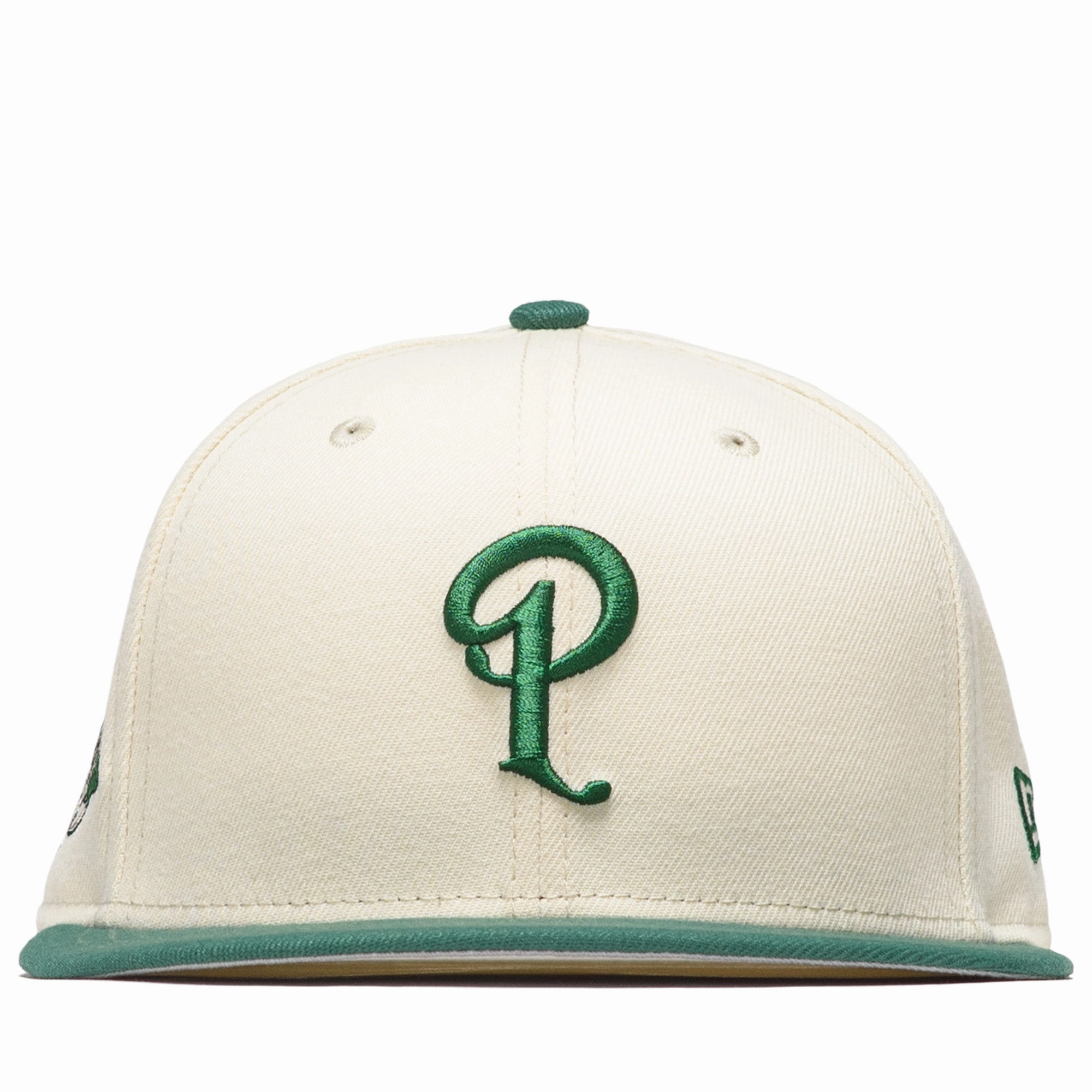 Politics x New Era City Series 59FIFTY Fitted Hat - Cream/Emerald Green