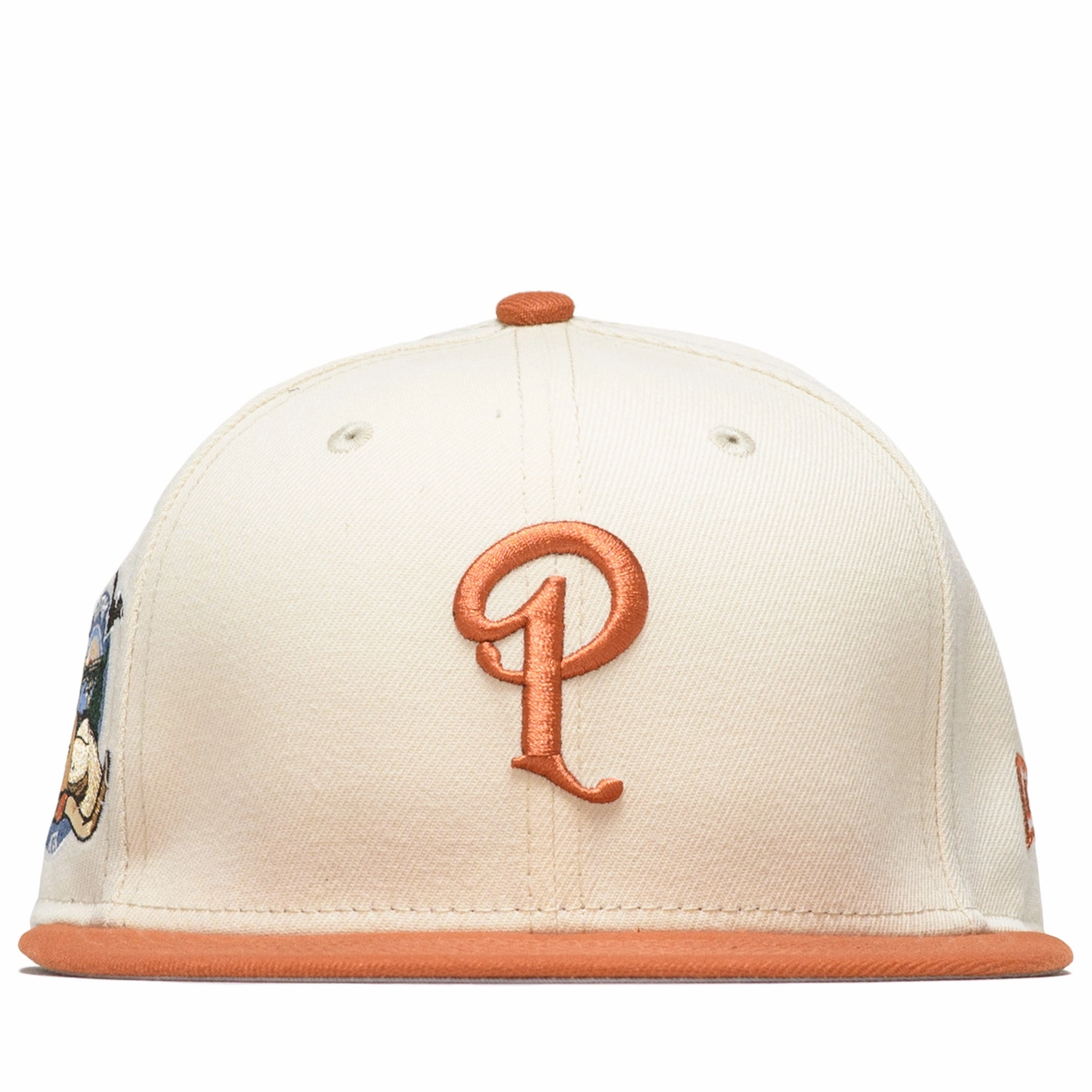 Politics x New Era City Series 59FIFTY Fitted Hat - Cream/Rust