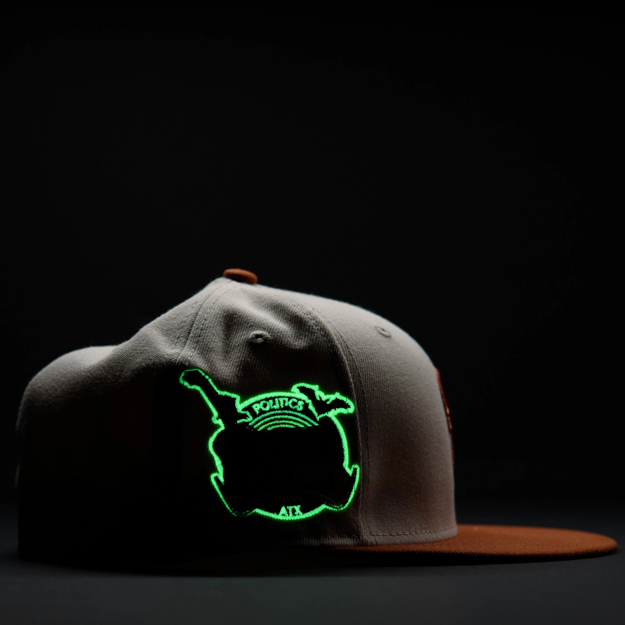 Politics x New Era City Series 59FIFTY Fitted Hat - Cream/Rust