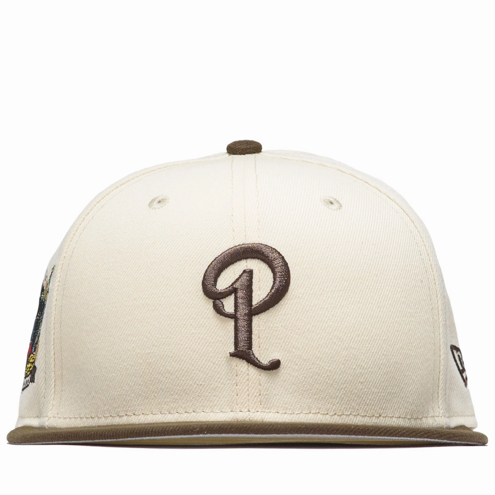 Politics x New Era City Series 59FIFTY Fitted Hat - Cream/Walnut