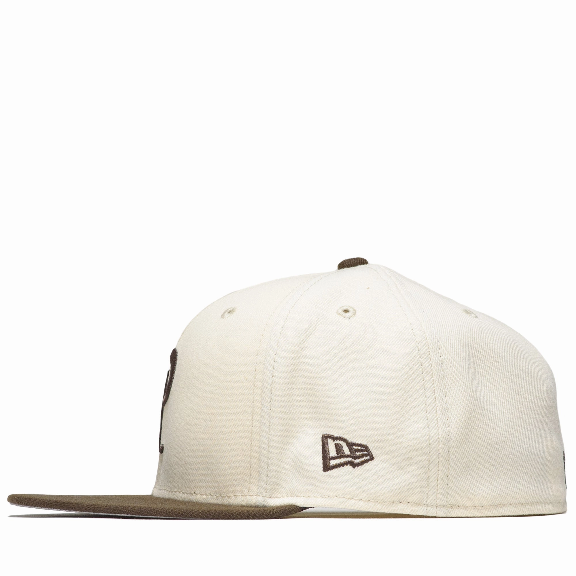 Politics x New Era City Series 59FIFTY Fitted Hat - Cream/Walnut