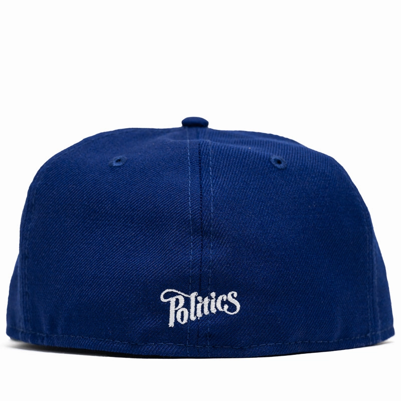 Politics x New Era Wool 59FIFTY Fitted Hat - Dark Royal