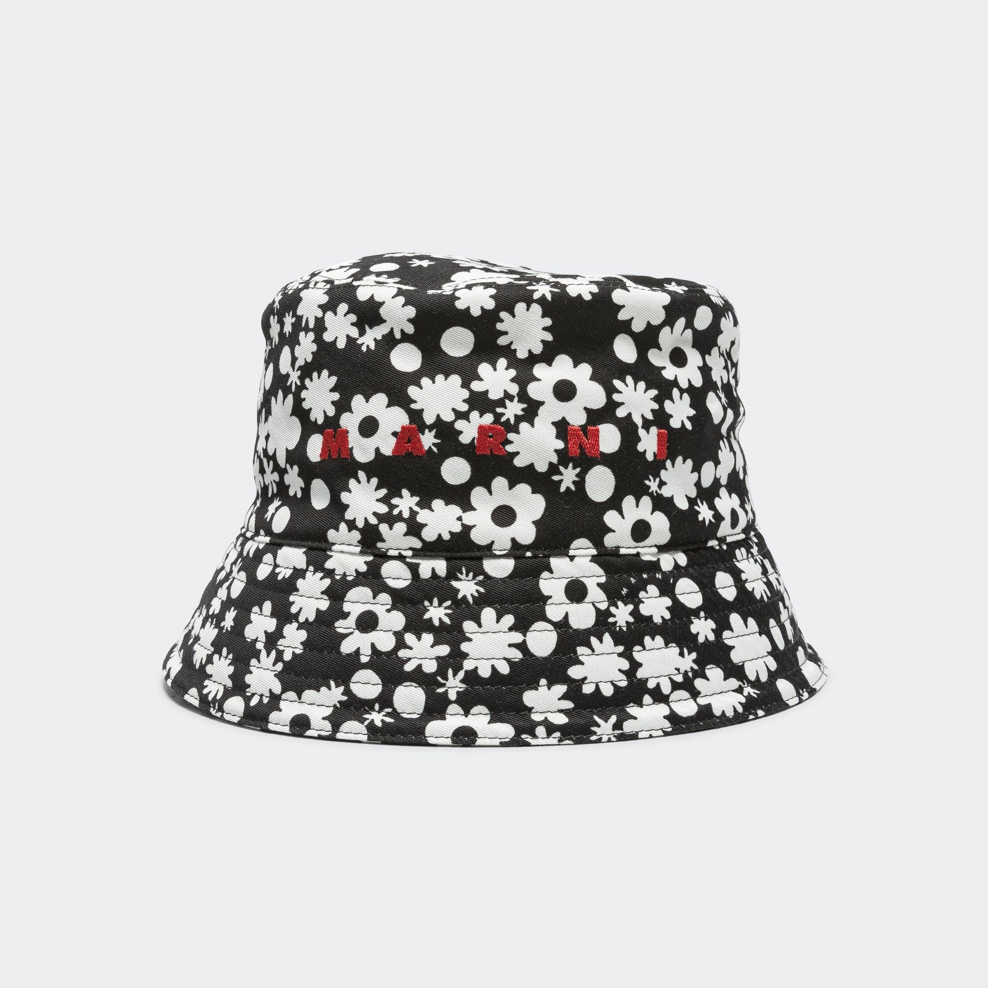Pop Fields Cotton Twill Bucket Hat - Black