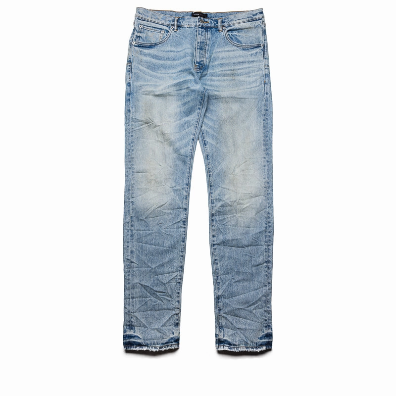 Purple Brand Low Rise Skinny Leg Sandstone Jean - Light Indigo