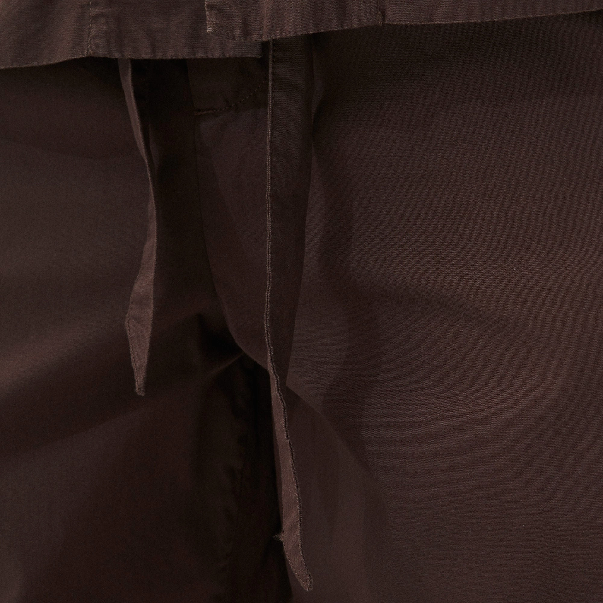 Pyjama Pants - Coffee Cotton Poplin