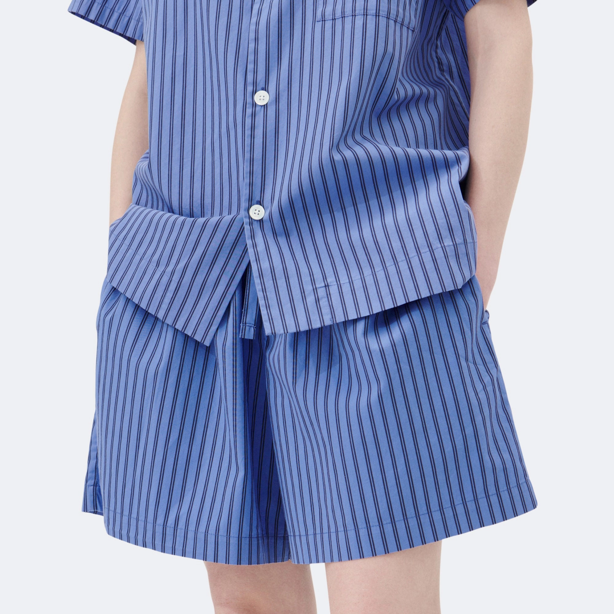 Pyjama Shorts - Boro Stripes