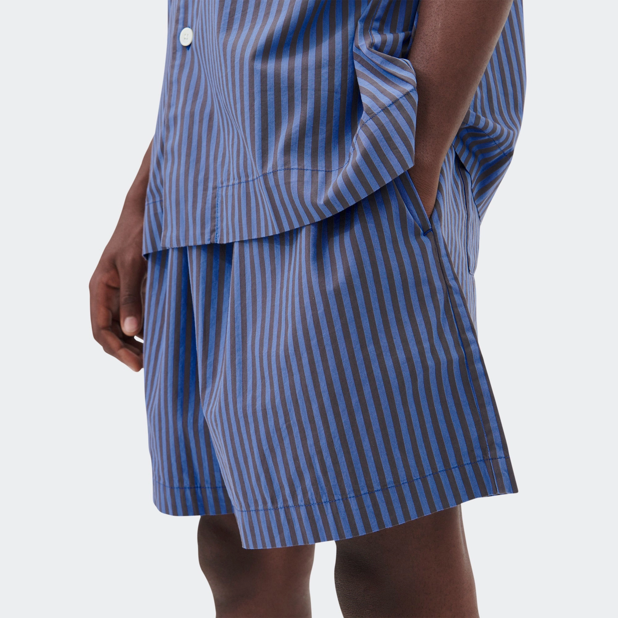 Pyjama Shorts - Verneuil Cotton Poplin
