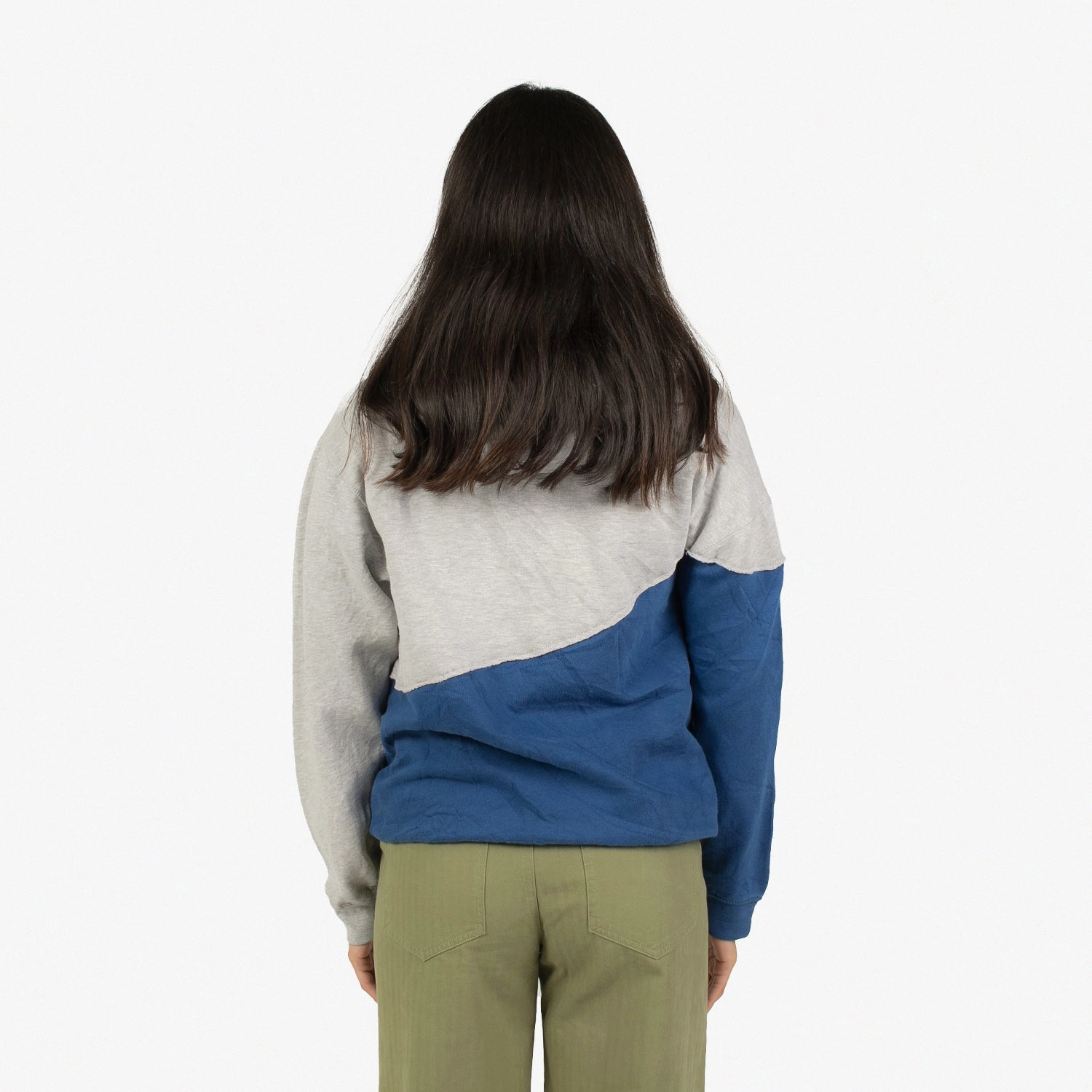 Reconstructed Split Hoodie Small
