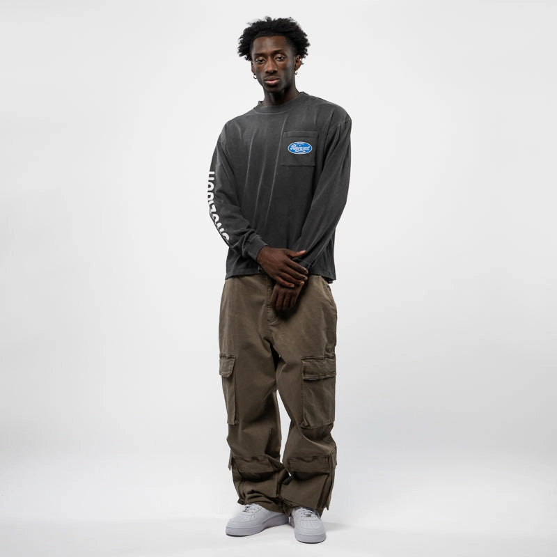 Represent Classic Parts L/S Tee - Aged Black