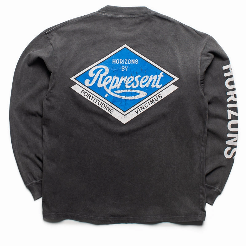 Represent Classic Parts L/S Tee - Aged Black