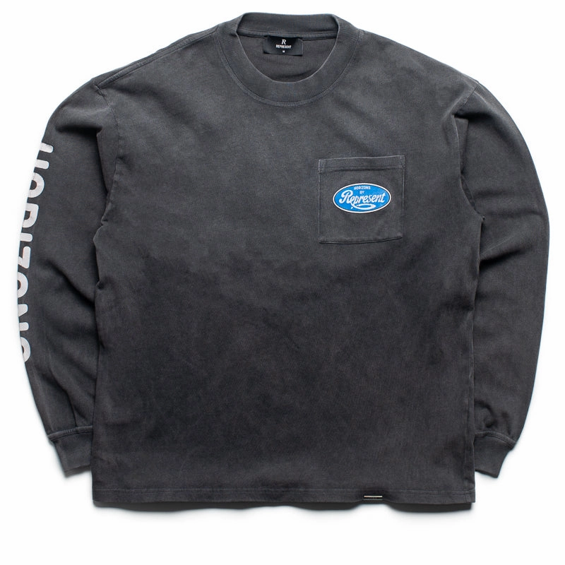 Represent Classic Parts L/S Tee - Aged Black