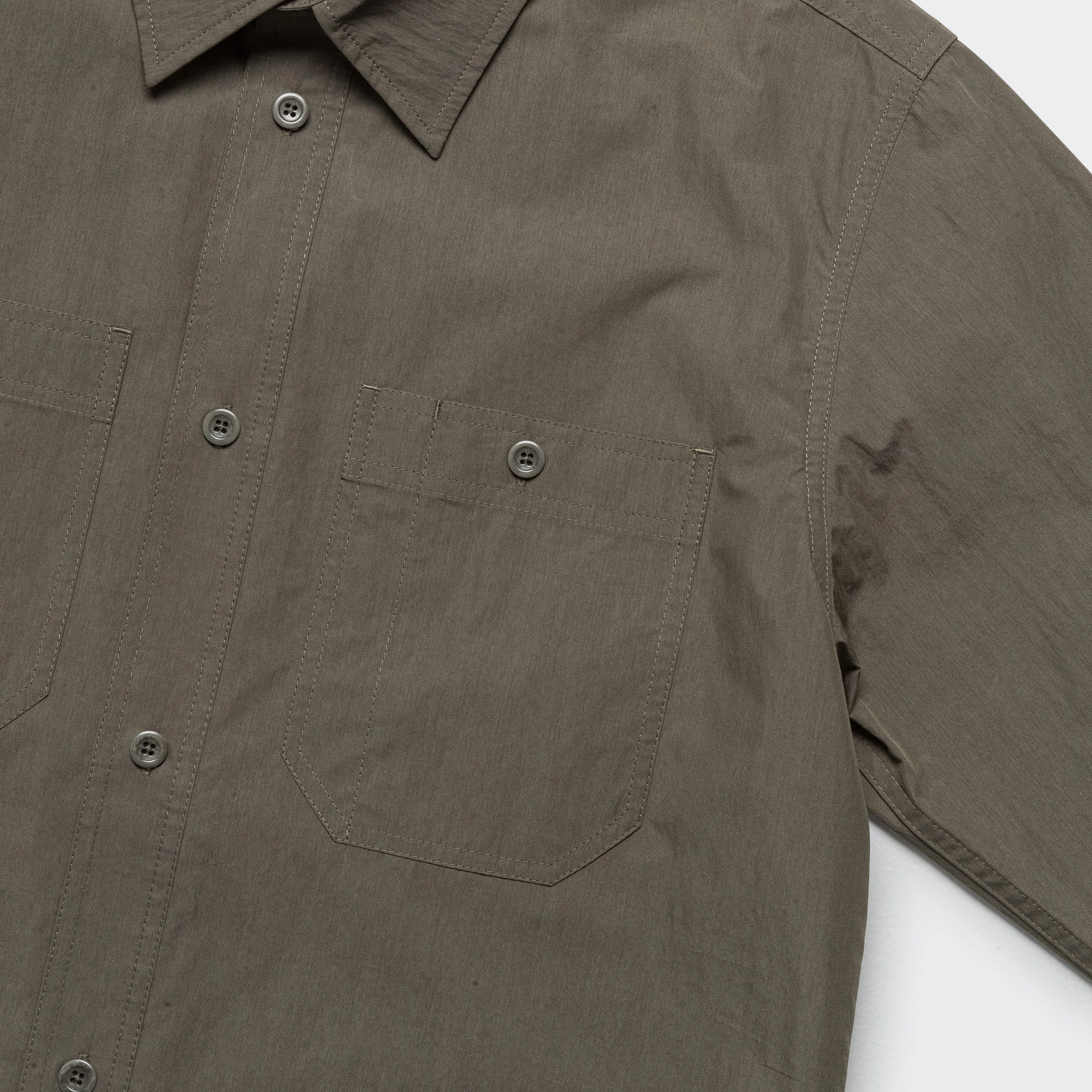 Silas Tech Poplin Shirt 2.0 - Ivy Green