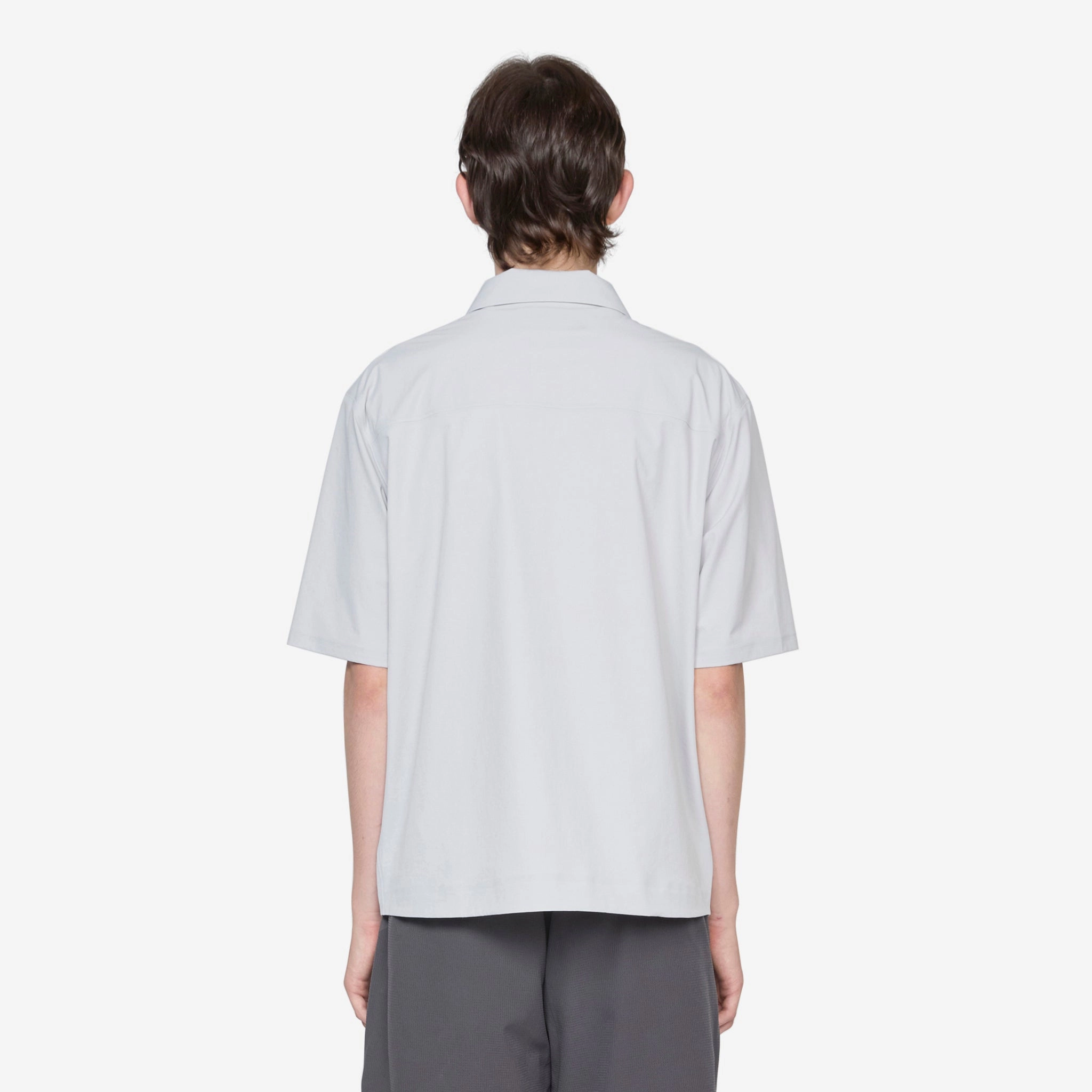 Technical Short Sleeve Shirt Light Grey