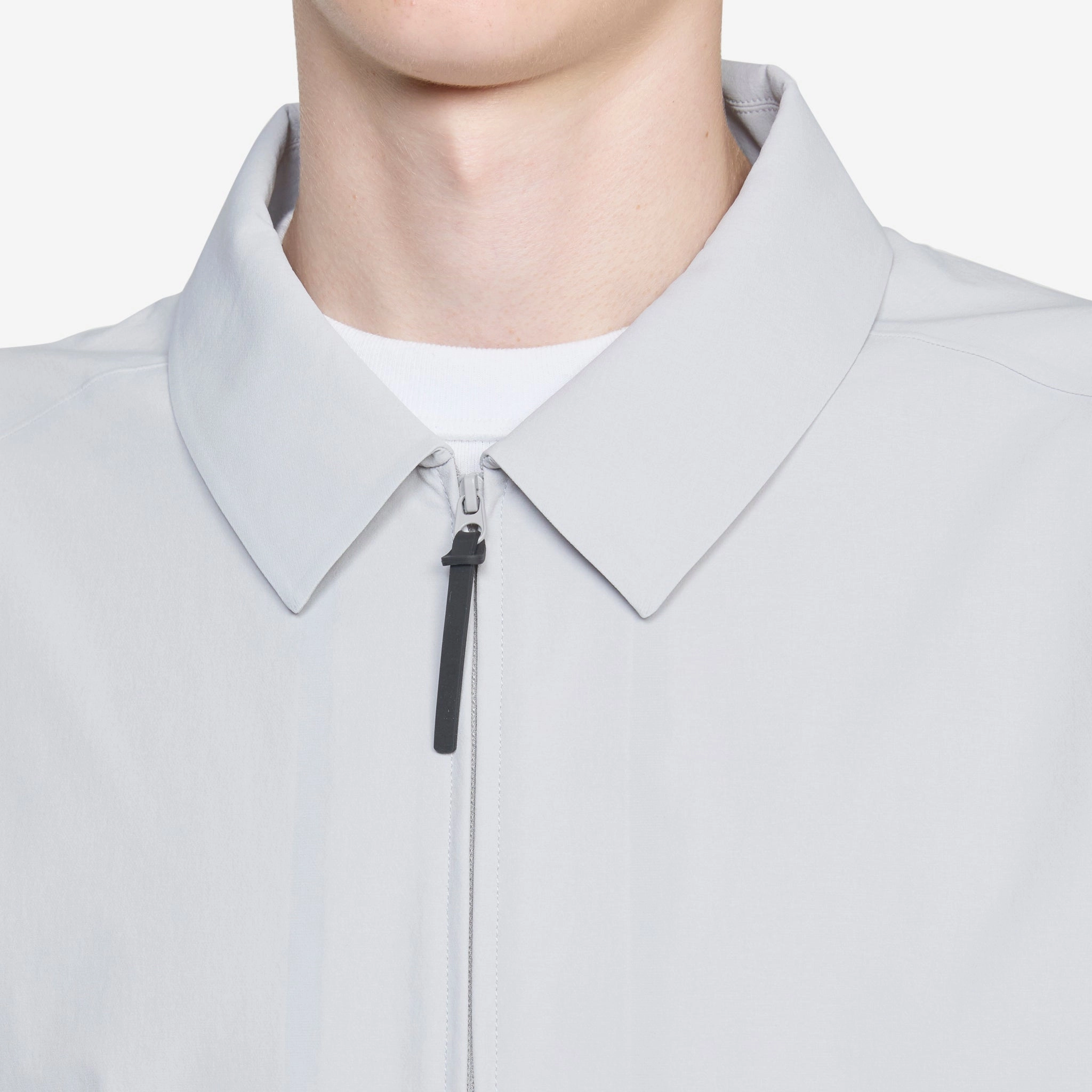 Technical Short Sleeve Shirt Light Grey