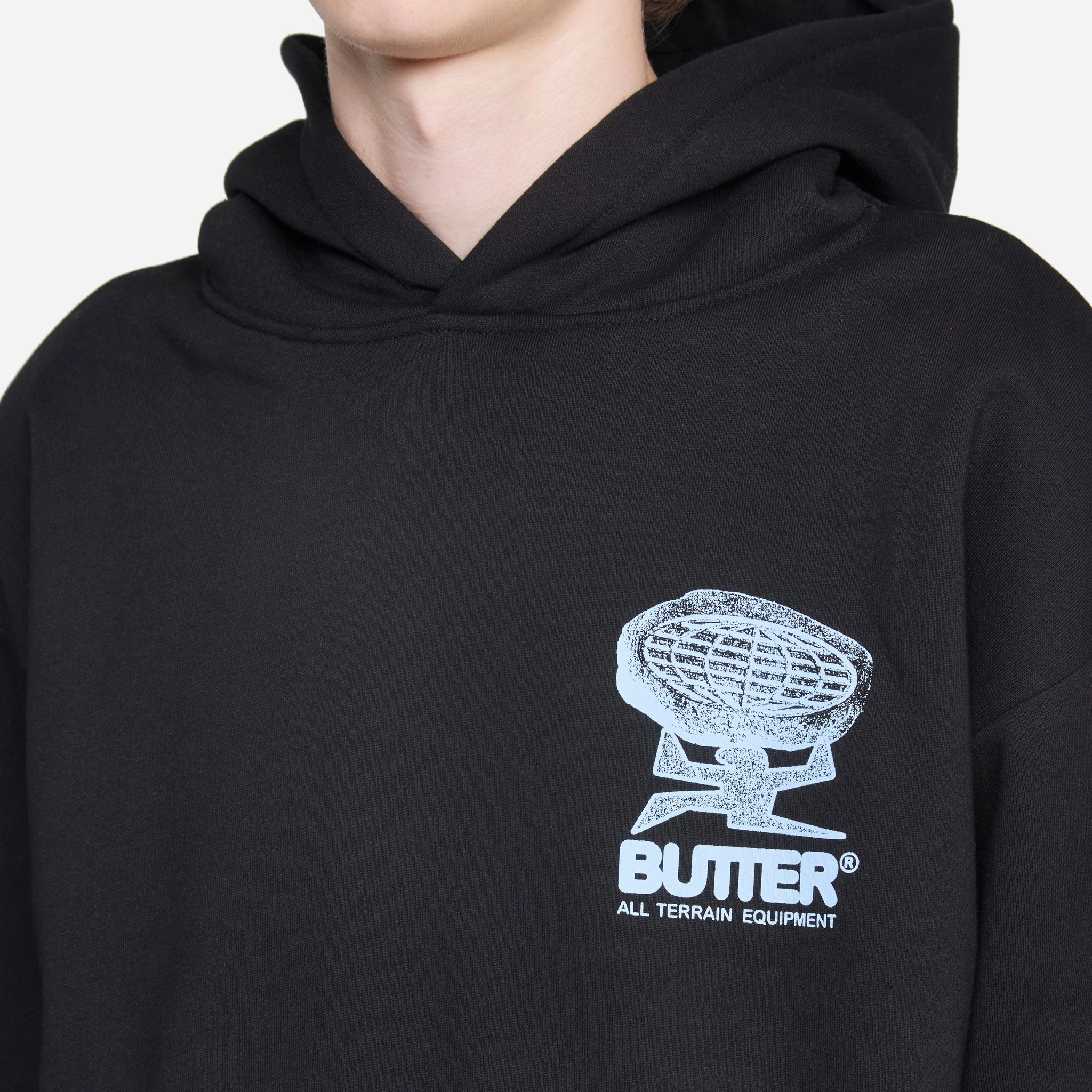 Terrain Pullover Hood Black