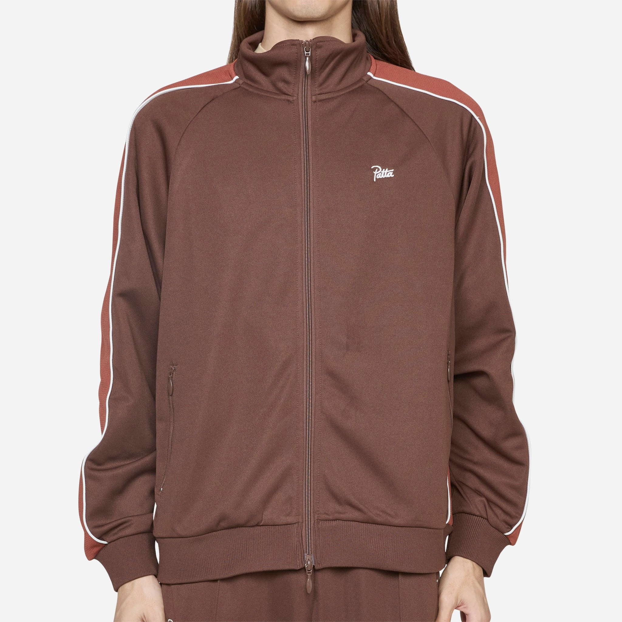 Tricot Track Jacket Chestnut