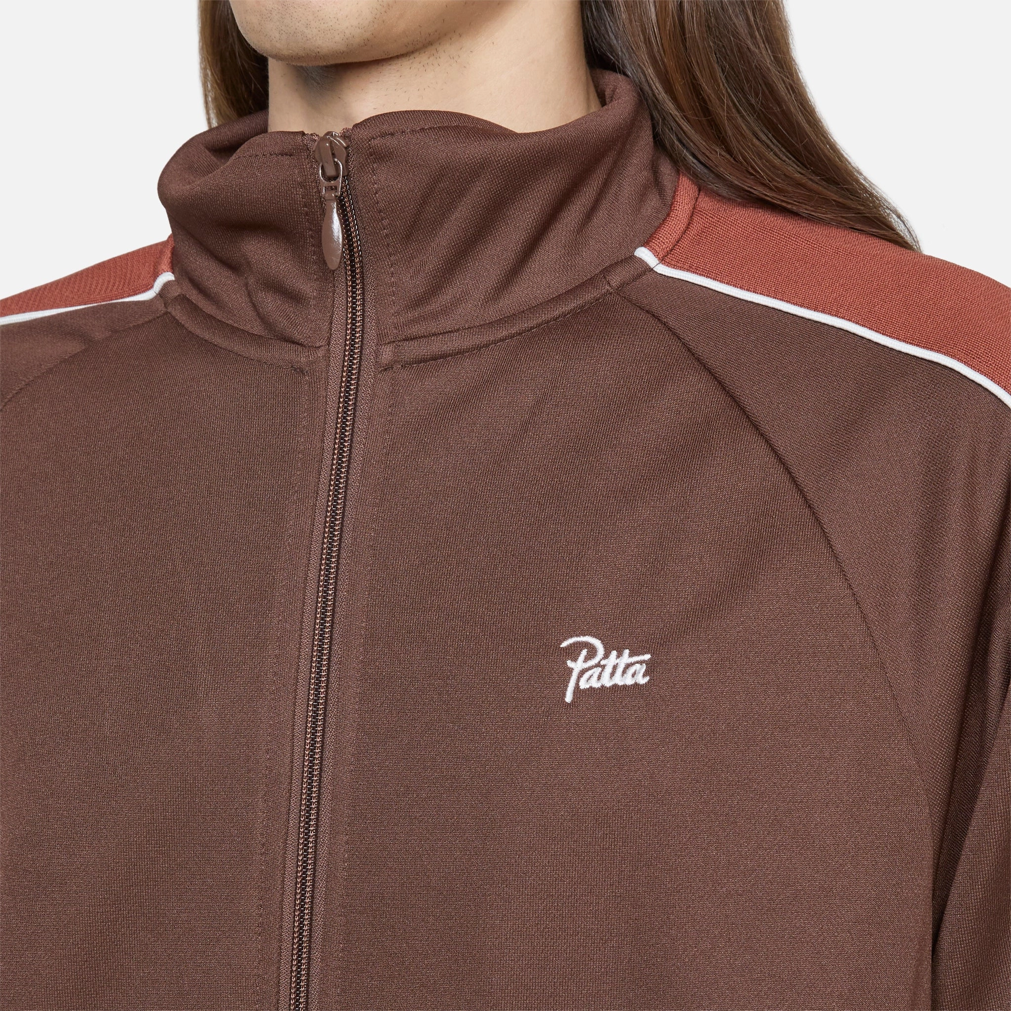 Tricot Track Jacket Chestnut