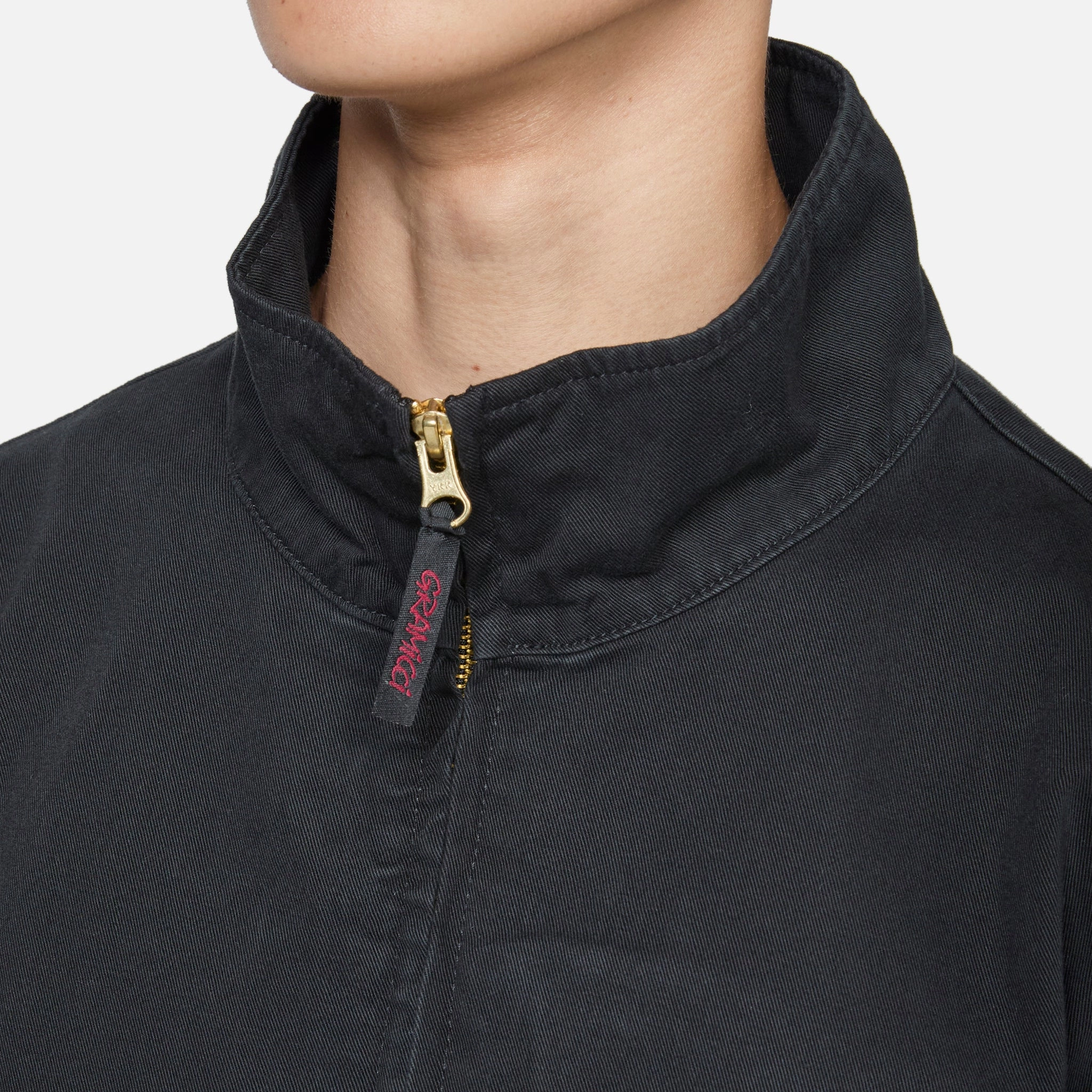 Twill-Around Jacket Black