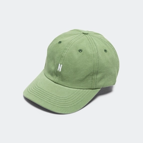 Twill Sports Cap - Moss Green