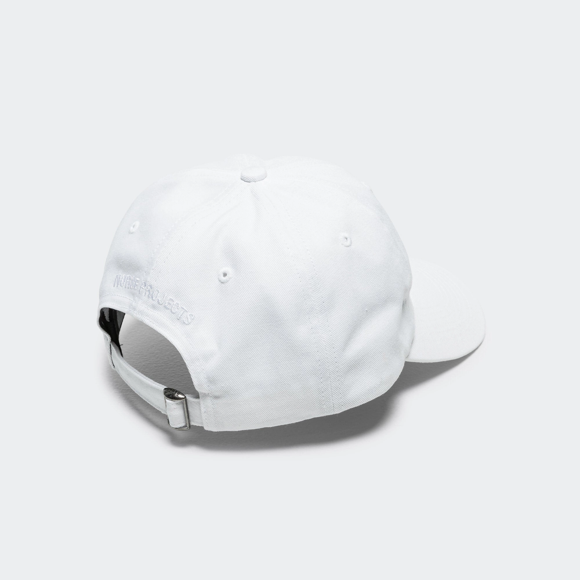 Twill Sports Cap - White