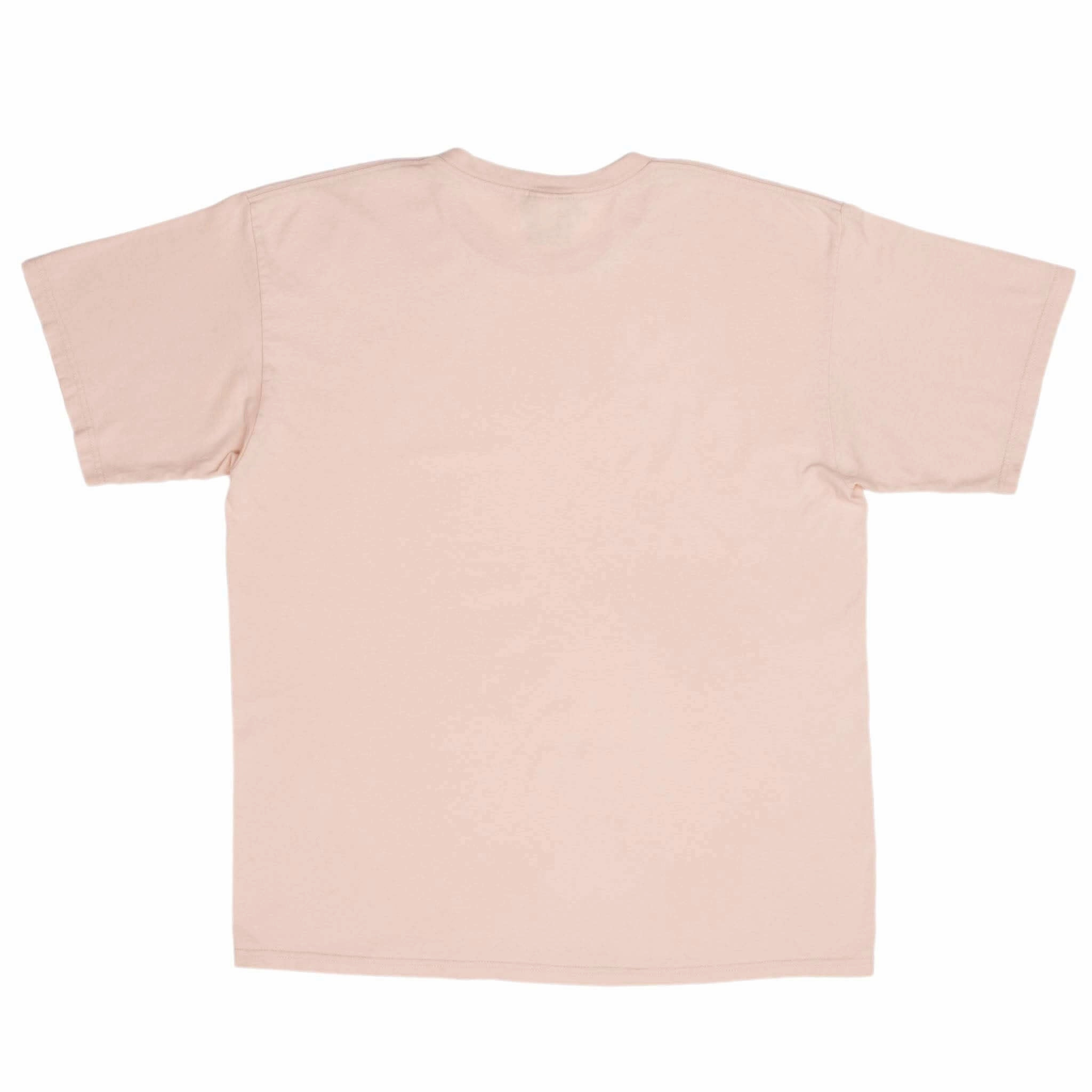VINTAGE NIKE CLASSIC SWOOSH BEIGE TEE SHIRT 2000S SIZE LARGE
