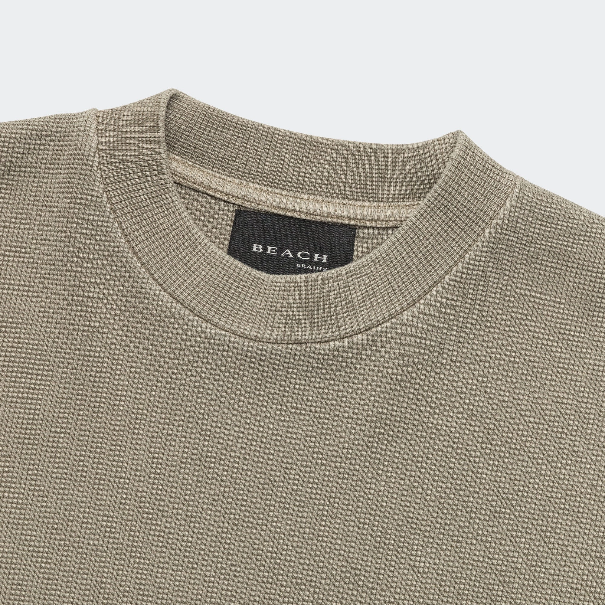 Waffle Boxy Tee - Desert